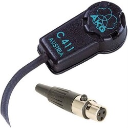 AKG C411 L Mini Xlr Girişli Condenser Enstrüman Mikrofonu - 2