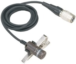 Audio-Technica AT829CW Minyatür Kardioid Kondenser Yaka Mikrofonu - Audio-Technica
