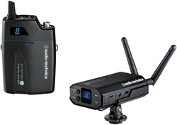 Audio-Technica ATW-1701 Kamera için Kablosuz Alıcı Verici Yaka Mikrofon Kiti - Audio-Technica
