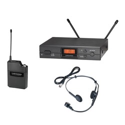 Audio-Technica ATW-2110B/H Kablosuz Headset Mikrofon Sistemi - Audio-Technica