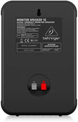 Behringer 1C-BK 2 Yollu Pasif Stüdyo Monitörü (Siyah) - 4