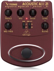 Behringer ADI21 Akustik Amplifikatör Modelleyici / Preamp / DI Box - Behringer