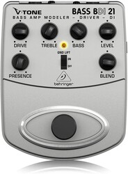 Behringer BDI21 Bass Preamp DI Box Pedalı - Behringer