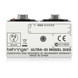 Behringer DI20 2 Kanal Aktif DI box - 4