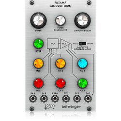 Behringer Filtamp Module 1006 Eurorack için Efsanevi 2500 Serisi 24 dB Düşük Geçişli VCF ve VCA Modülü - Behringer