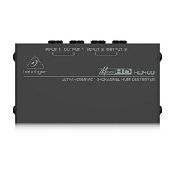 Behringer HD400 Hum Destroyer Uğultu ve Dip Ses Yok Edici - Behringer