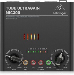 Behringer MIC300 Vakum Tüplü Mikrofon Preamplifikatörü - Behringer