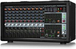 Behringer PMP2000D 14 Kanal 800 Watt Power Küp Mikser - 3