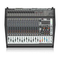 Behringer PMP6000 20 Kanal 1600 Watt Power Küp Mikser - Behringer