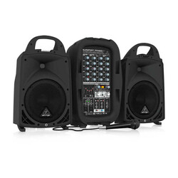 Behringer PPA500BT 500 W 6 Kanal Taşınabilir PA Sistem - 2