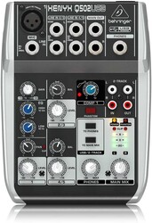 Behringer Q502USB 5 Kanallı USB Analog Mikser - Behringer