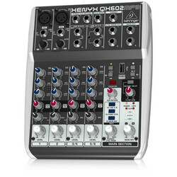 Behringer QX602MP3 6 Kanal Mp3 lü Analog Mikser - Behringer