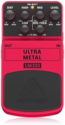 Behringer UM300 Ultra Metal Distortion Pedalı - Behringer
