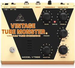 Behringer VT999 Vintage Tube Overdrive Pedalı - Behringer