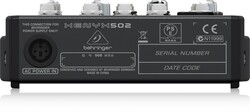 Behringer XENYX 502 5 Kanal Analog Mikser - 4