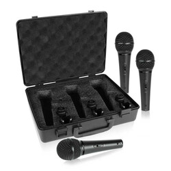 Behringer XM1800S 3 lü Dinamik Vokal Mikrofon Seti - 3