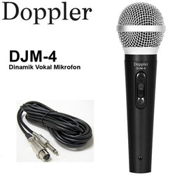 Doppler DJM-4 Dinamik Vokal Mikrofonu - Doppler