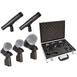 Doppler DRM-500 5 li Caseli Davul Mikrofon Seti - 2