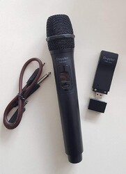 Doppler USB-100 UHF Değişebilen Frekanslı USB İle Çalışan Kablosuz Mikrofon - 5