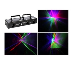 Eclips 4Ever 4 Gözlü 4 Renkli 780 mW Noktasal Lazer Işık - 3