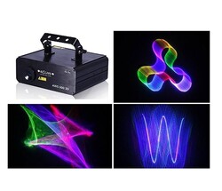 Eclips Axıs600-3D 3D Multicolor Gobolu Efektli 600MW Lazer Işık - 2
