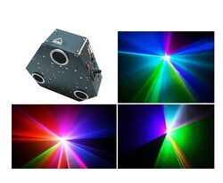 Eclips Cosmos 3 Renkli Tünel Efektli 680 mW Lazer Işık - 2