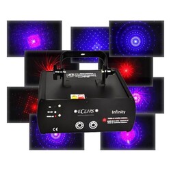 Eclips Infinity Mavi Kırmızı Noktasal İki Göz Lazer - 3