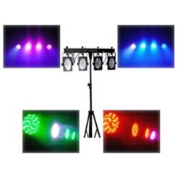 Eclips Led Cob Set RGB 4x30W 4lü Led Par Set - 2