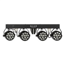 Eclips Led Wash SET 12x1 Watt RGBW Ayak Şalterli 4 Adet Led Par Set - 2