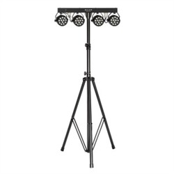Eclips Led Wash SET 12x1 Watt RGBW Ayak Şalterli 4 Adet Led Par Set - 3