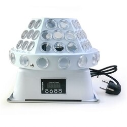 Eclips Mushroom 8x3 Watt Otomatik Döner Top Efekt Işık - Eclips