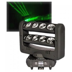 Eclips SCORPION RGBW 8x12W Cree Led Robot Işık Sese Duyarlı Otomatik - 2