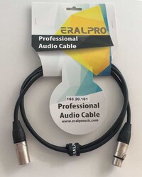 Eralpro 1.5m Hazır Yapılı XLR-XLR Mikrofon Kablosu - Eralpro