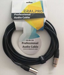 Eralpro 6M Hazır Yapılı Xlr-Xlr Mikrofon Kablosu - Eralpro