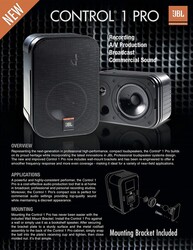 JBL CONTROL 1 PRO Duvar Tipi Hoparlör(Tek) - 4