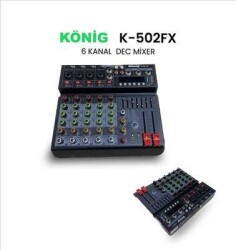 K-502 FX 6 Kanal Dec Mixer - 2