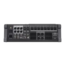 Klangmeister LIVE 12P-2x 12 Kanal 2x1800W Çift Efektli Power-Mixer | USB | Bluetooth - 3