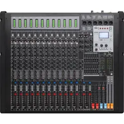 Klangmeister LIVE16 16 Kanal Çift Efektli Dec Mikser | USB | Bluetooth - Klangmeister