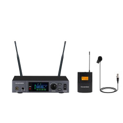 Klangmeister UW-401Y UHF KABLOSUZ Yaka Mikrofonu - Klangmeister