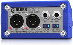 Klark Teknik DN200 2 Kanal Aktif Stereo DI Box - 2