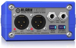 Klark Teknik DN200 2 Kanal Aktif Stereo DI Box - 3
