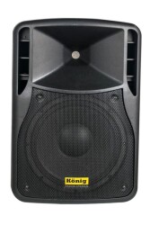 König K 1415 A 15 inç 400W Aktif Monitör Tipi Hoparlör - König
