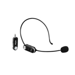König K 503 Şarjlı Telsiz Kablosuz Headset Kafa Mikrofonu - König