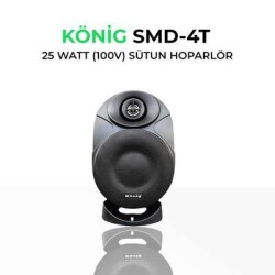 König SMD 4 T S-B 4' 100 V Hat Trafolu Duvar Hoparlör - König
