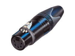 Neutrik NC5FXX-B 5 pole female cable connector - Neutrik