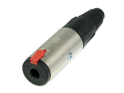 Neutrik NJ3FC6 Dişi TRS 1/4 Konnektör - Neutrik