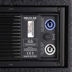 RCF HDL 12-AS 12 inç 1400W Asılabilir Aktif Subbass Hoparlör - 4