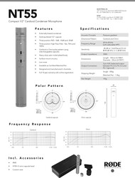 Rode NT55-MP Kondenser Enstrüman Mikrofon Çifti - 2