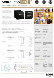 Rode Wireless GO II Wireless Sistem - 3
