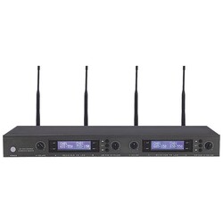 Roof R 4000 Kablosuz Mikrofon Alıcı Sistem 4 Kanal 4 Anten - Roof